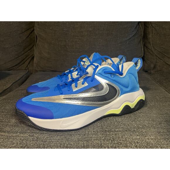 BRAND NEW Nike Giannis Immortality 3 Blue Black Men's Size 11.5 Shoes DZ7533-400 - Picture 3 of 9